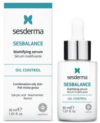 Sesderma Ser SESDERMA SESBALANCE mattító szérum kombinált és zsíros bőrre, faggyú- és bőrhibacsökkentő hatással, folyékony textúra, gyors felszívódás, 30ml