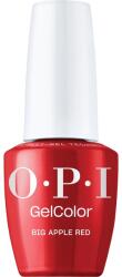 OPI Gel Color vegán és hema-mentes semi-permanens körömlakk, Big Apple Red, 15 ml