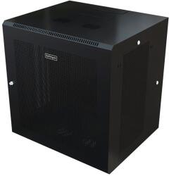 StarTech Startech. com 19.7" 12U fali rackszekrény fekete (RK1224WALHM) (RK1224WALHM) (RK1224WALHM)