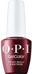 OPI Vegán és hema-mentes félpermanens körömlakk OPI Gel Color, I'm Not Really a Waitress, 15 ml