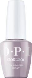 OPI Vegán és Hema-mentes félpermanens körömlakk OPI Gel Color, Taupe-less Beach, 15 ml