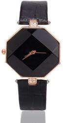  Egyedi minimalista nyolcszögletű karóra - fekete