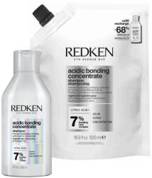 Redken Acidic Bonding Concentrate Shampoo 300 ml+ Refill 500 ml