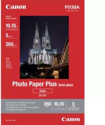 Canon SG-201 260g 10x15 5db Félfényes Fotópapír, 213011, Fotópapír (1686B072)