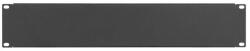 Stalflex rack szekrény takaró panel 2U 19" fekete (RP19-2U-B) (RP19-2U-B) (EUS-RP19-2U-BLV-BG-001V)