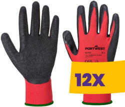 Portwest AB174 Flex Grip védőkesztyű multipack piros 12 pár (AB174R8RM)