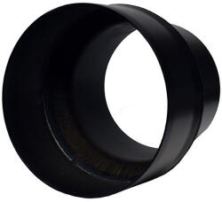  Füstcső 120/ 150 bővítő fekete vékony (11403)