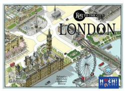 Delta Vision Key to the City társasjáték, multinyelvű