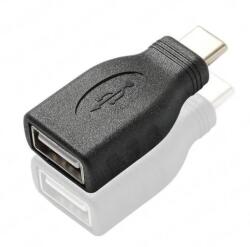 PremiumCord USB 2.0 Type C Átalakító Fekete 3cm kur31-36 (kur31-36)