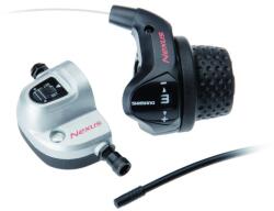 SHIMANO Váltómarkolat J Nexus 3-As Revoshift Ezüst Bilincses +Bowden - bringaboard - 7 990 Ft