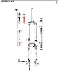 RockShox Dmprint Rt Judyg Rl 120 Crn A1