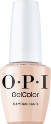OPI Vegán és hema-mentes OPI Gel Color féltartós körömlakk, Samoan Sand, 15 ml