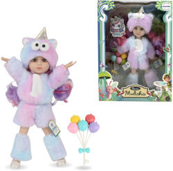 Mamido Păpușă în costum de unicorn 30 cm Papusa