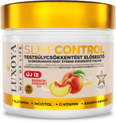 Luxoya Slim Control - Glükomannán por 300g - Barackos Joghurt - szepseglabor