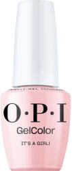 OPI Vegán és HEMA-mentes félpermanens körömlakk OPI Gel Color, It's a Girl! , 15 ml