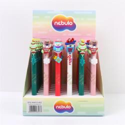 Nebulo Golyóstoll karácsonyi figurák függővel 36 db/display Nebulo (DTG-XMAS3-002) - web24