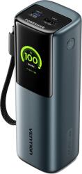 Vention Power Bank (USB-C + USB-C/USB-C/USB-A) 200W Gray LED Display Type (FKGH0)