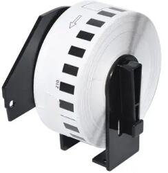 Makki съвместими етикети Brother DK-22210 - Roll White Continuous Length Paper Tape 29mm x 30.48m, Black on White - MK-DK-22210 (MK-DK-22210) - xtreme