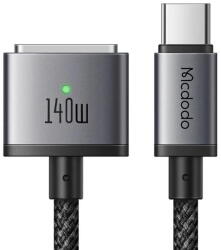 Mcdodo Cablu, USB-C la MagSafe 3, 140W, Indicator LED, 2m - Mcdodo (CA-1470) - Black (KF2358969) - vexio