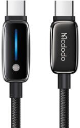 Mcdodo Cablu, Type-C la Type-C, 100W, 5A, 1.2m - Mcdodo (CA-0100) - Black (KF2359007) - vexio