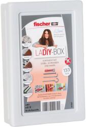 Fischer 541507 Ladiy- Box Dübel Készlet - 133 db / Csomag