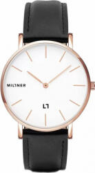 Millner Ceas de dama Millner Hallfield Golden Black Auriu (bsw-8425402504666) Ceas