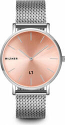 Millner Ceas De Dama Millner Mayfair Argintiu - Roz (bsw-8425402504499) Ceas