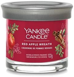 Yankee Candle Red Apple Wreath illatosító pohár, kicsi, 122 g
