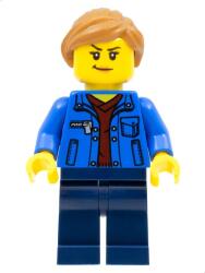 LEGO® Minifigurine City - Stuntz Spectator Female ( cty1322)