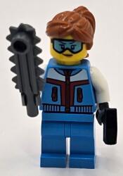 LEGO® City Minifigurina - Sculptor in gheata cu lucrarea sa (CTY1683)