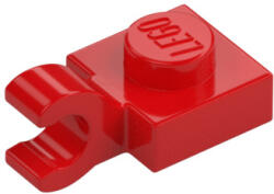 LEGO® Parts 61252 - Red Plate 1 x 1 with Horizontal Clip (61252)