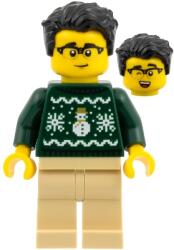 LEGO® Minifigures City cty1931 - Barbat in pulover de sarbatori (cty1931)