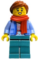 LEGO® Minifigures hol333 - Pasagera într-o trăsură de iarnă (hol333)