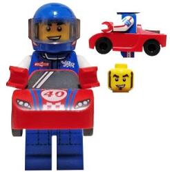 LEGO® Minifigurine Series 18 - Race Car Guy (col324)