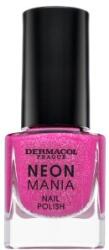Dermacol Neon Mania Nail Polish lac de unghii 3 Purple Pulse 5 ml