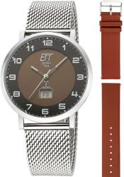 ETT EGS-11624-22MS Mens Watch Atacama Solar Radio Controlled 40mm 5ATM, Bărbați (EGS-11624-22MS Mens Watch Atacama Solar Radio Controlled 40mm 5ATM) Ceas