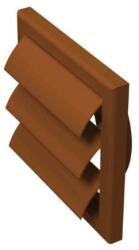 Vents MV 120 VJ Szellőzőrács grav. redönnyel, csőcsatlakozóval szerelve BARNA (4823016201394)