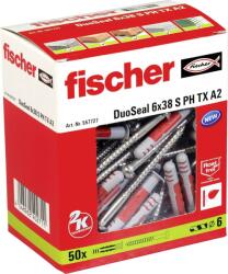 Fischer Duoseal 6X38 S Ph Tx A2 Dübel - 50 db/Csomag