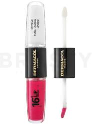 Dermacol 16H Lip Colour Extreme Long-Lasting Lipstick tartós, két fázisú szájfény No. 18 8 ml