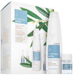 Lakmé K. Therapy Active Pack készlet hajhullás ellen 300 ml + 8 x 6 ml