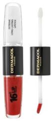Dermacol 16H Lip Colour Extreme Long-Lasting Lipstick дълготране двуфазен цвят и гланц за устни No. 20 8 ml