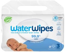 WaterWipes Servetele umede 3 pachete*48 bucati, 144 bucati, Water Wipes