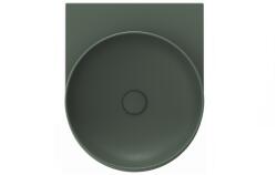RAVAK Yard 40 cm kerámia mosdó csaplyuk nélkül, Grey Green XJX08040000 (XJX08040000)