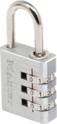 Masterlock Master Lock 7630EURD Számzáras Biztonsági Lakat - Ezüst (7630EURD) (7630EURD)