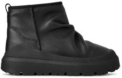 UGG bocanci de piele Heritage Utility Mini Noir 9BYA-OBM0S6_99X (1171118.BLK)