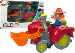  Interaktív Traktoros Kotrógép - Akkumulátoros, Zenével, Fényekkel