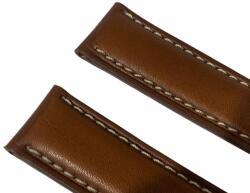 Zeppelin Gyári konyakbarna bõrszíj 22mm Z. 22. BR/W. St (zeppelin16)
