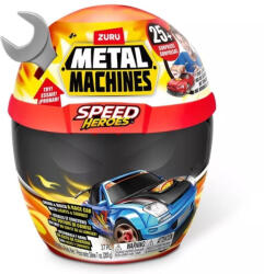 ZURU Metal Machines Speed Heroes meglepetés játékszett bukósisakban (1 db) (67125)