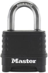 Masterlock Master Lock M178EURDLF Számzáras Biztonsági Lakat - Fekete (M178EURDCC) (M178EURDCC)