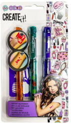 Canenco Create it! Tetováló zseléstoll szett lila sablonnal (884208_lila)